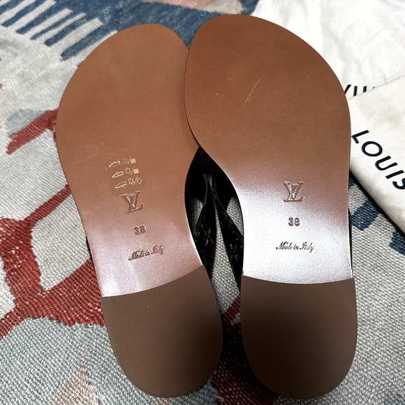 LOUIS VUITTON Sunny Flat Thong - Picture 11 of 12